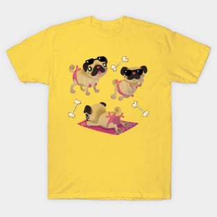 Beach Pugs T-Shirt